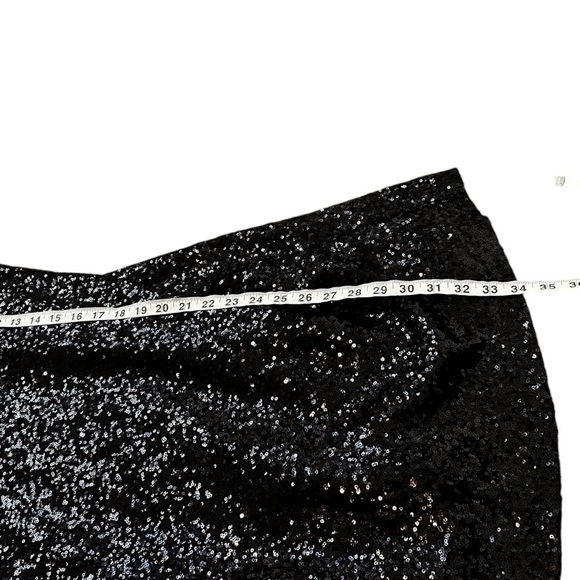 Anthropologie Jack by BB Dakota Black Sequin Sedgwick Slip Dress- Size Small - Picture 13 of 13